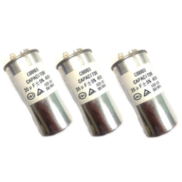 Aluminum Can Cbb65 Power Capacitor